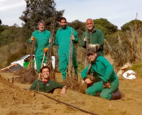 Equip de persones de Can Parcala Can Parcala