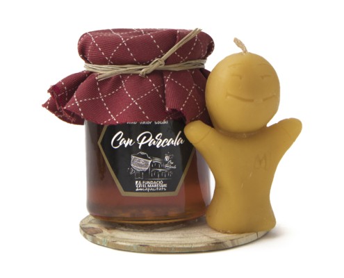 Mel de Can Parcala i espelma Fundació Maresme