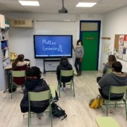 Pissarra digital tàctil al SEFI de la Fundació el Maresme_Donatiu Cabré Junqueras