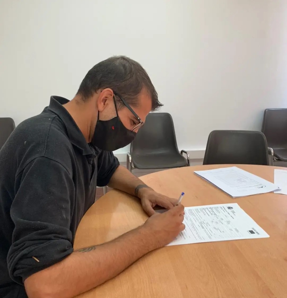 persona del ceo contractada a l'empresa ordinària_Víctor